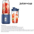 Portable 400ml USB Electric Juicer Cup | 6-Blade Smoothie & Shake Blender