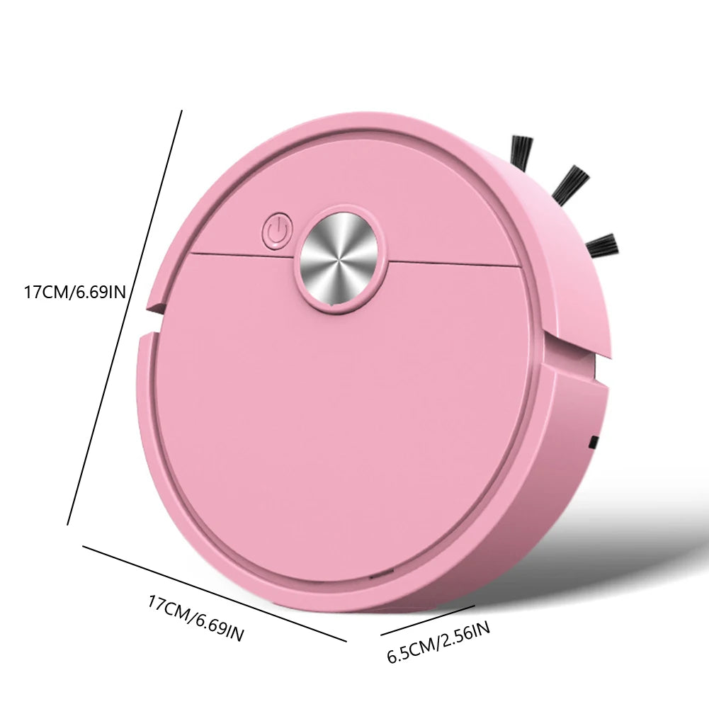 3-in-1 Robot Vacuum & Mop | Rechargeable Smart Cleaner for Pet Hair & Stubborn Dirt