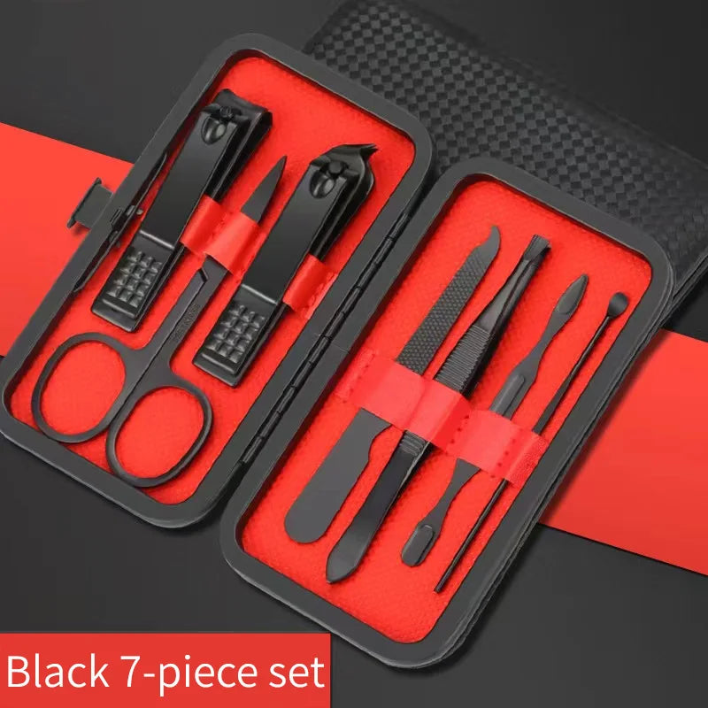 Professional Nail Clipper Manicure Set | Complete Grooming Tools
