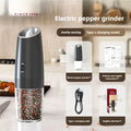 USB Rechargeable Electric Salt & Pepper Grinder
