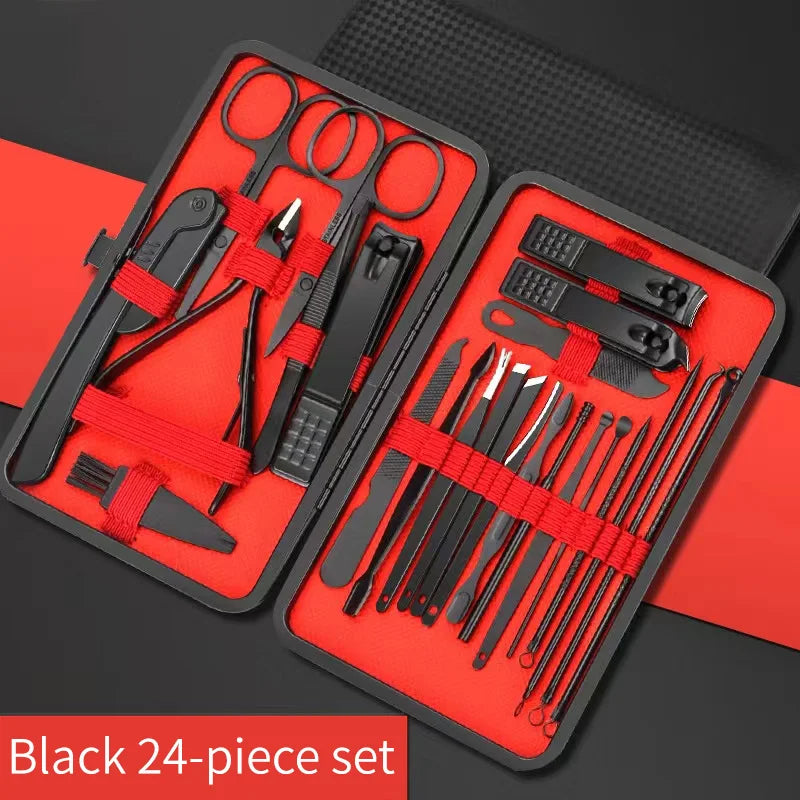 Professional Nail Clipper Manicure Set | Complete Grooming Tools