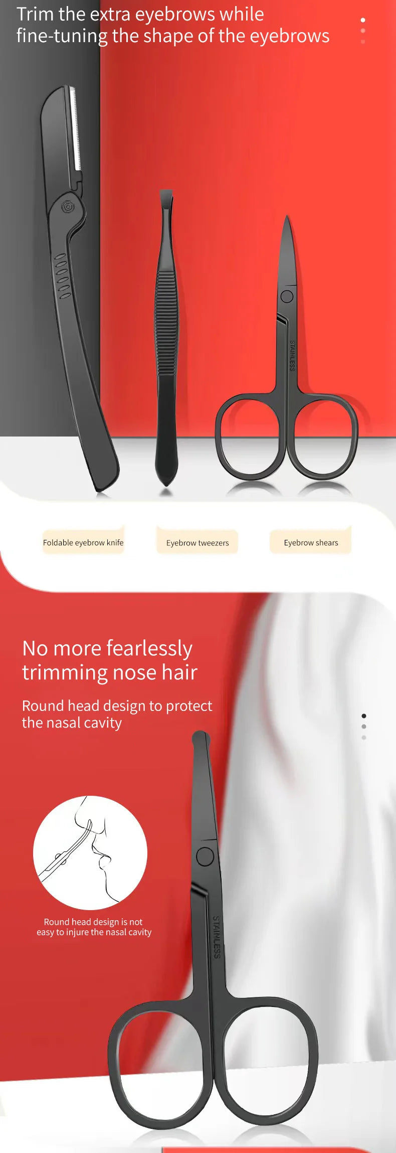 Professional Nail Clipper Manicure Set | Complete Grooming Tools