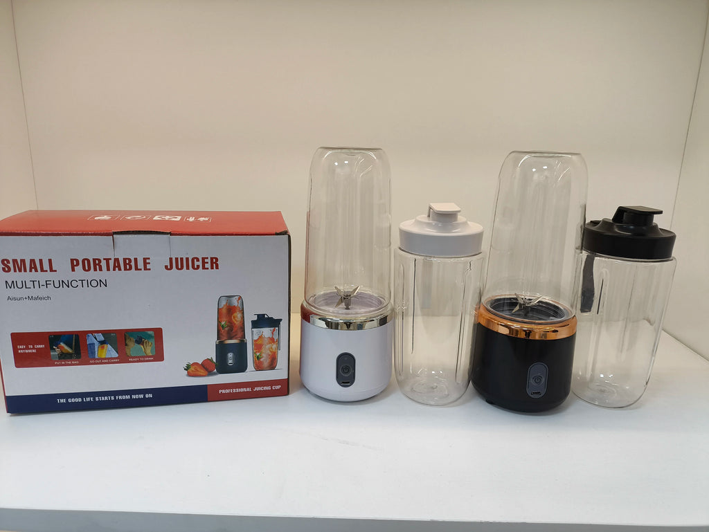 Portable 400ml USB Electric Juicer Cup | 6-Blade Smoothie & Shake Blender