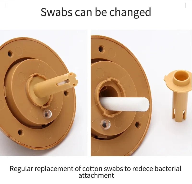 Electric Ultrasonic Wood-Grain Aroma Diffuser & Cool Mist Humidifier – 300ml Essential Oil Aromatherapy for Home