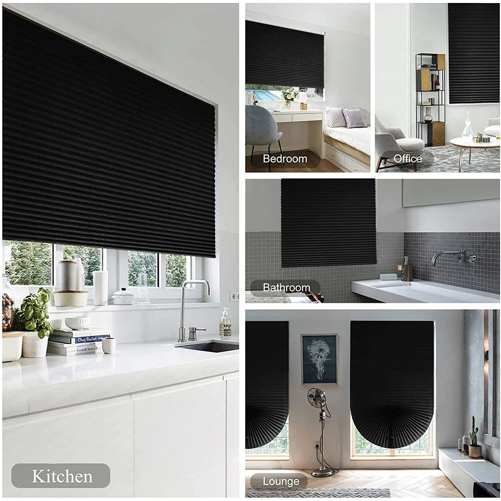 Portable Self-Adhesive Blackout Curtains | Cut-to-Fit Roller Blinds