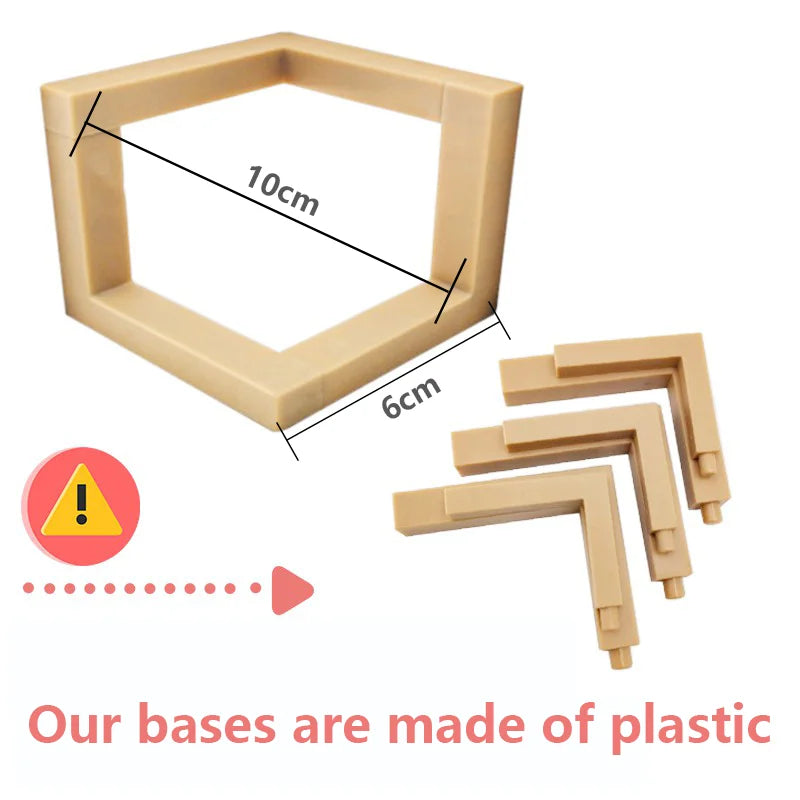 LED Moon Book Night Light | Galaxy Bedroom Lamp