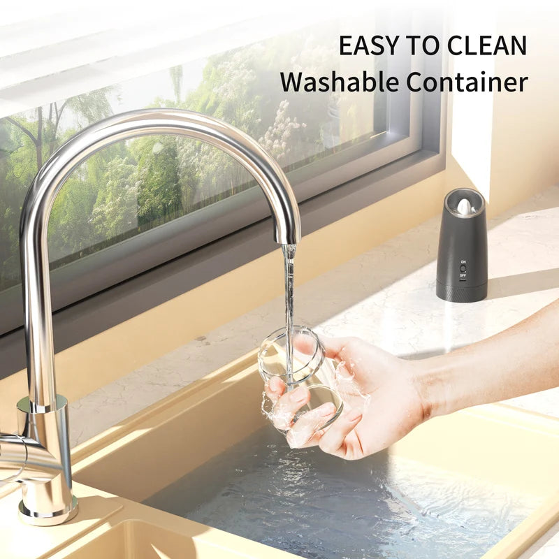 USB Rechargeable Electric Salt & Pepper Grinder