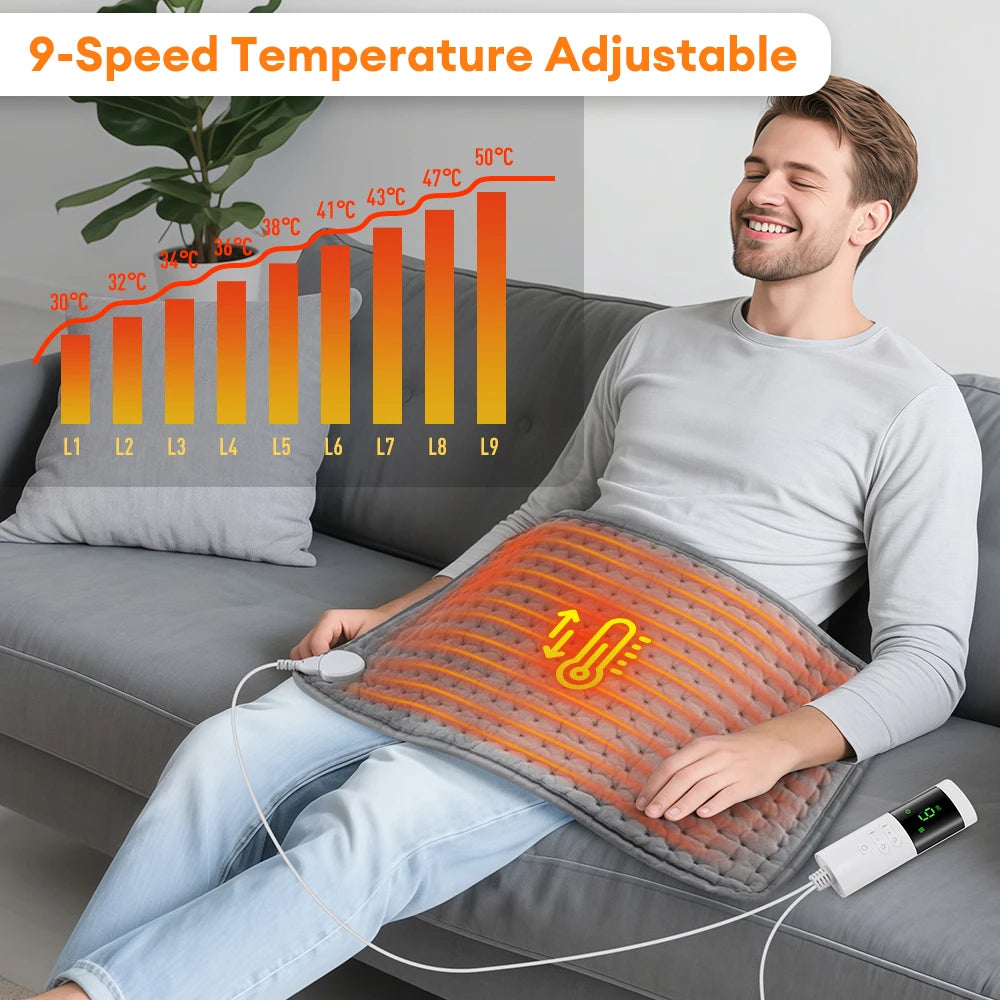 Portable Electric Heating Mat | 30×60cm Warm Therapy Pad for Home & Office