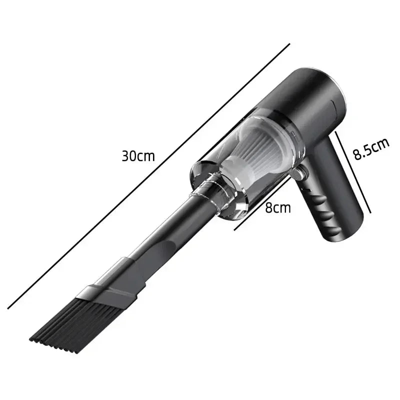 Wireless 120W Vacuum Cleaner | Dual-Use for Home & Car Cleaning